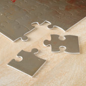 Witte duif in het lichtschilderij legpuzzel (Zijkant)