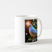 Witte duif & Jezus is mijn leidende licht Koffiemok (Voorkant rechts)