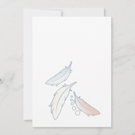 Witte Duif Kaart (Achterkant)