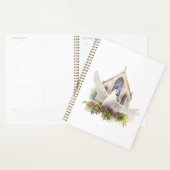 Witte Duif met Kerk Planner (Display)
