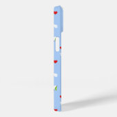 Witte duif met olijftak en rode harten Case-Mate iPhone case (Achterkant / Rechts)