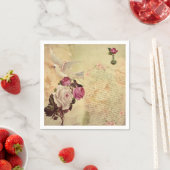  Witte Duif Shabby Chic Napkin Servet (Insitu)