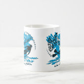 Witte duikmug koffiemok (Center)