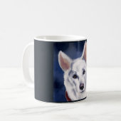 WITTE DUISTSE HERDER     KOFFIEMOK (Voorkant links)