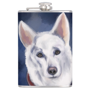 WITTE DUITSE HERDER HEUPFLES