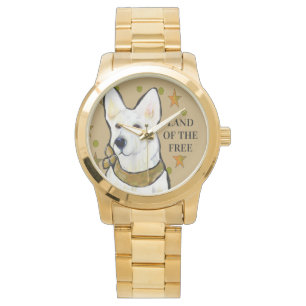 WITTE DUITSE HERDER HORLOGE