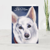 WITTE DUITSE HERDER     KAART (Voorkant)