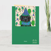 WITTE DUITSE HERDER  KAART (Achterkant)