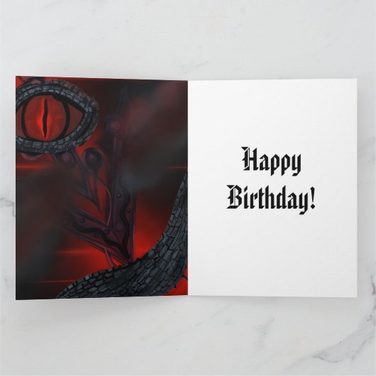 Witte Duitse Herder Kaart (Binnen)