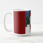 Witte Duitse Herder Koffiemok (Links)