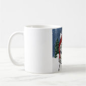Witte Duitse Herder Koffiemok (Links)