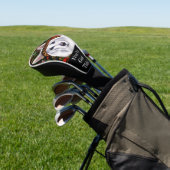 WITTE DUITSE HERDER  MEXICO GOLFHEADCOVER (Insitu)