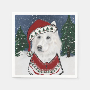 Witte Duitse Herder Servet