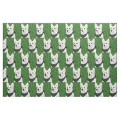 Witte Duitse Herder Stof (Fat Quarter)