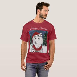 Witte Duitse Herder T-shirt