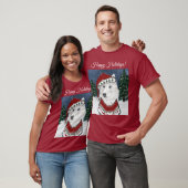 Witte Duitse Herder  T-shirt (Unisex)