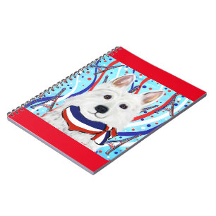 Witte Duitse Herdershond Notitieboek
