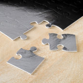 Witte Duitse Shepherd Jigsaws. Legpuzzel (Zijkant)