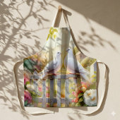 Witte Duiven Cottage Garden Schort