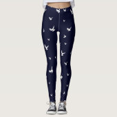 Witte duiven leggings (Voorkant)