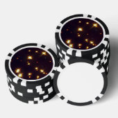 Witte dwergen te midden van zonachtige sterren en  pokerchips (Opstapeling)