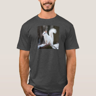 Witte Eekhoorn 01 vintage grappig T-shirt