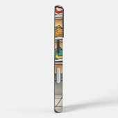Witte eend die etalages bekijkt voor sneakers Case-Mate iPhone case (Achterkant / Rechts)