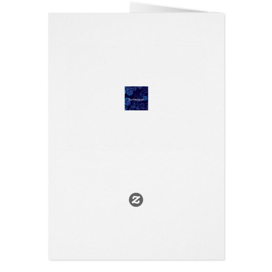 Witte eend grafische kaart (Achterkant)