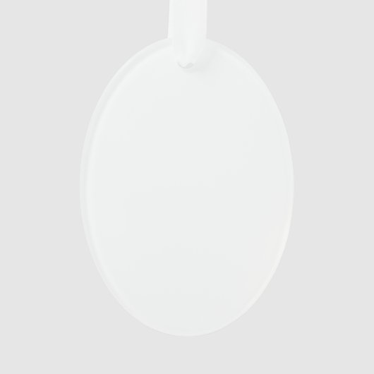 Witte Eend Versiering Ornament (achterkant)