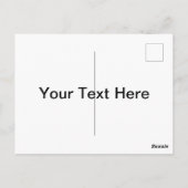 Witte Eenhoorn Paard-37474 Briefkaart (Achterkant)