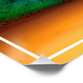 Witte Eenhoorn Paard-37474 Perfect Poster (Hoek)