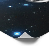 Witte eenhoorn poster (Hoek)