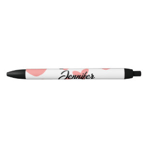witte eenvoudige minimale tekst stijl trouwen rode zwarte inkt pen