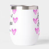 Witte Eenvoudige Minimale Tekst Stijl TrouwrozeHar (Rechts)