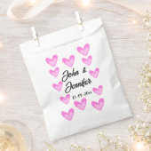 Witte Eenvoudige Minimale Tekst Stijl TrouwrozeHar Bedankzakje (Geknipt)