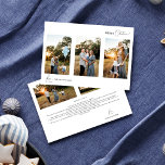 Witte Eenvoudige Moderne Kerstmis Vijf Fotocollage Feestdagenkaart<br><div class="desc">Introductie van onze White Simple Modern Christmas Five Photo Collage Holiday Kaart design, waar eenvoud samengaat met elegantie met een vleugje kerstcharme. Ons collectie biedt een heldere witte en zwarte esthetiek die een gevoel van zuivere verfijning in uw feestdagen brengt, waardoor het een eigentijdse keuze is voor degenen die een...</div>
