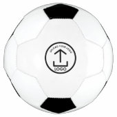 Witte Eenvoudige Moderne Professionele Business Lo Voetbal (Voorkant)