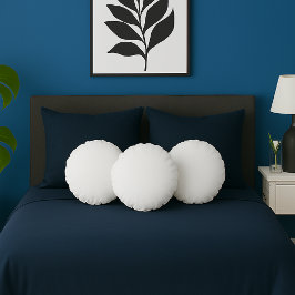 Witte effen kleur kussen
