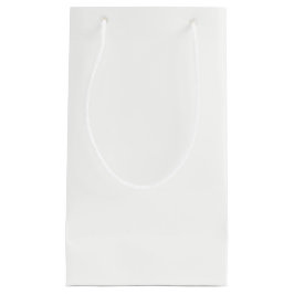 Witte effen kleur voor vakantie klein cadeauzakje
