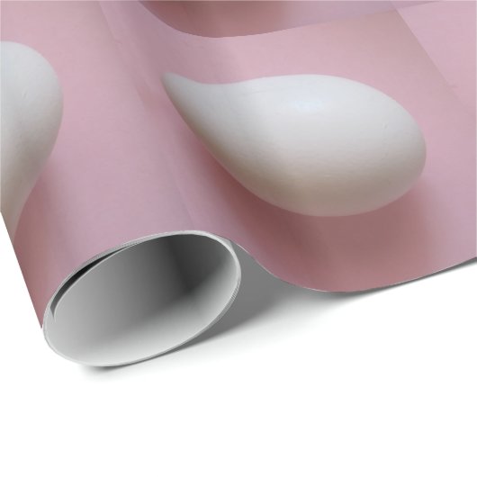 Witte eieren cadeaupapier (Rol Hoek)