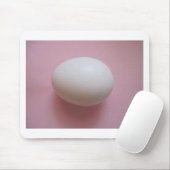 Witte eieren muismat (Met muis)