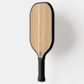 Witte eikenhout pickleball paddle (Links)