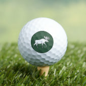 Witte eland golfballen (Insitu Shirt)