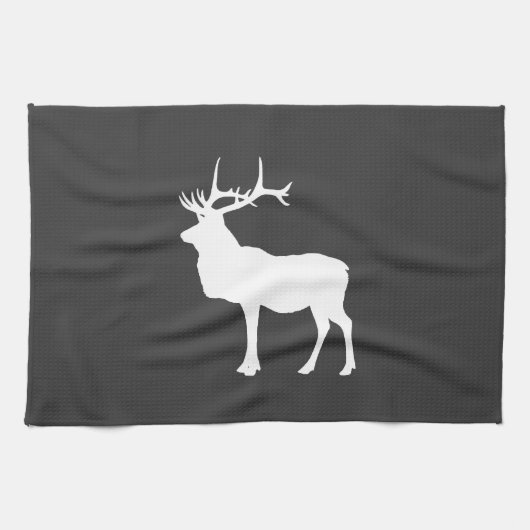 Witte Eland Theedoek (Horizontaal)