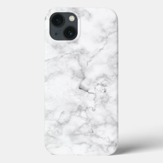 Witte Elegante Hoes voor Telefoon (Achterkant)