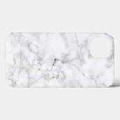 Witte Elegante Hoes voor Telefoon (Achterkant (horizontaal))