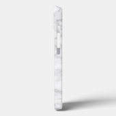Witte Elegante Hoes voor Telefoon (Achterkant / Links)