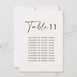 Witte elegante moderne huwelijkstafel zitgrafiek