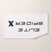 Witte Elite Spider X Logo Handdoek (Handdoek)