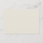 Witte en beige Rozen Informatiekaartje (Achterkant)